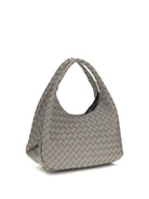 Bottega Veneta Campana Shoulder Bag - Basalt-Muse Brass