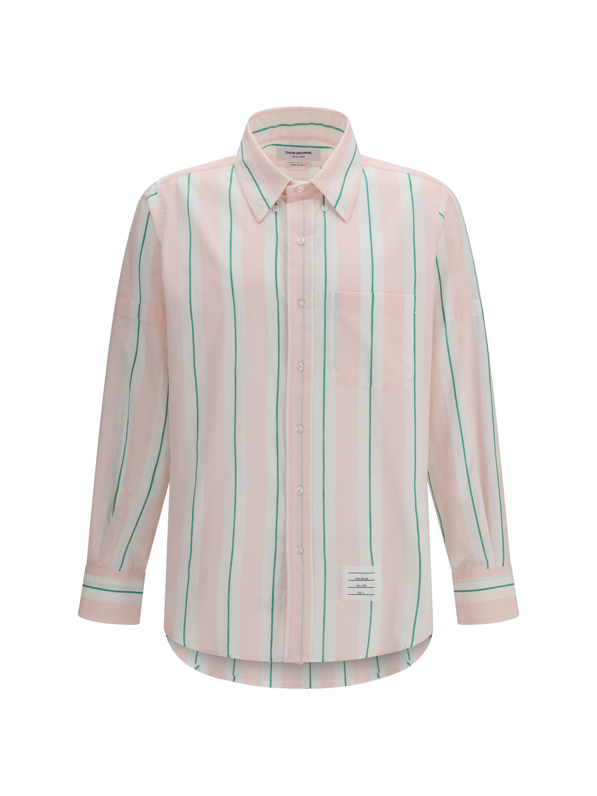Thom Browne Button-down Shirt - Lt Pink