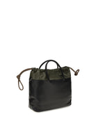 Pierre Hardy Twin drawstring Handbag - Black-Khaki-Camel