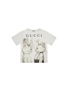 Gucci Printed cotton T-shirt for Boy - New White/Mc