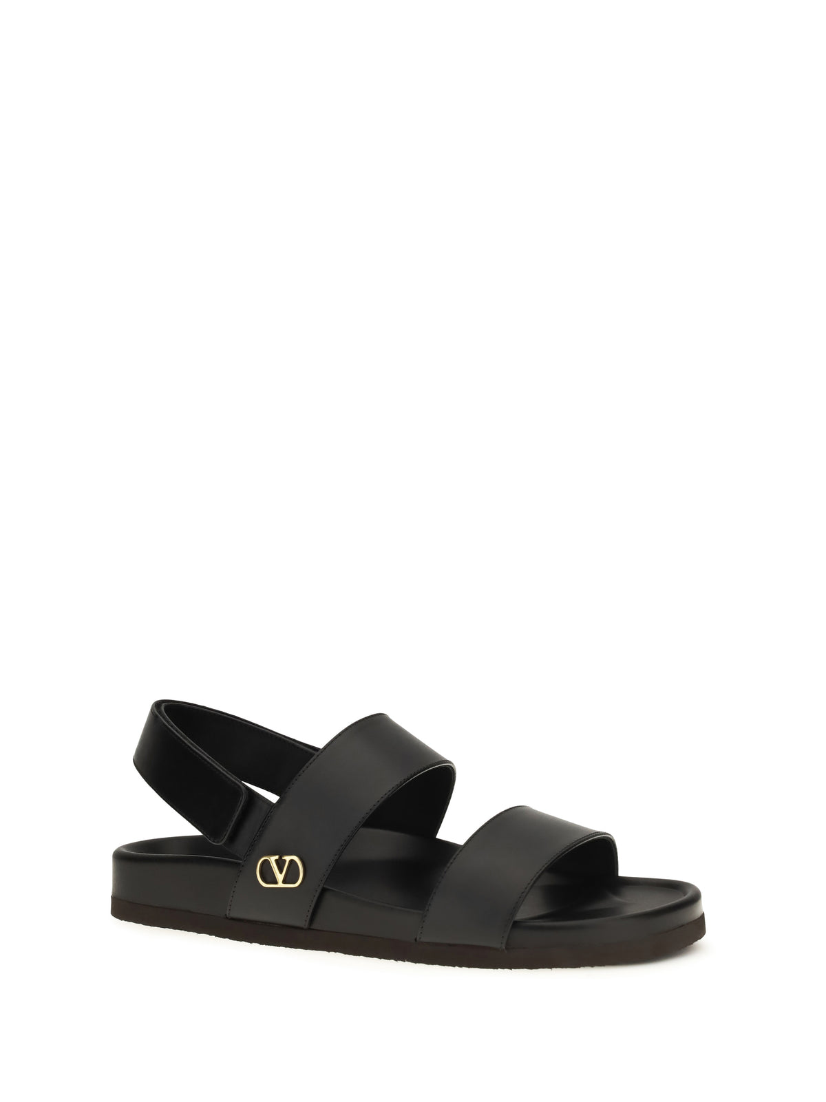 Valentino Garavani Studshield Sandals - Black