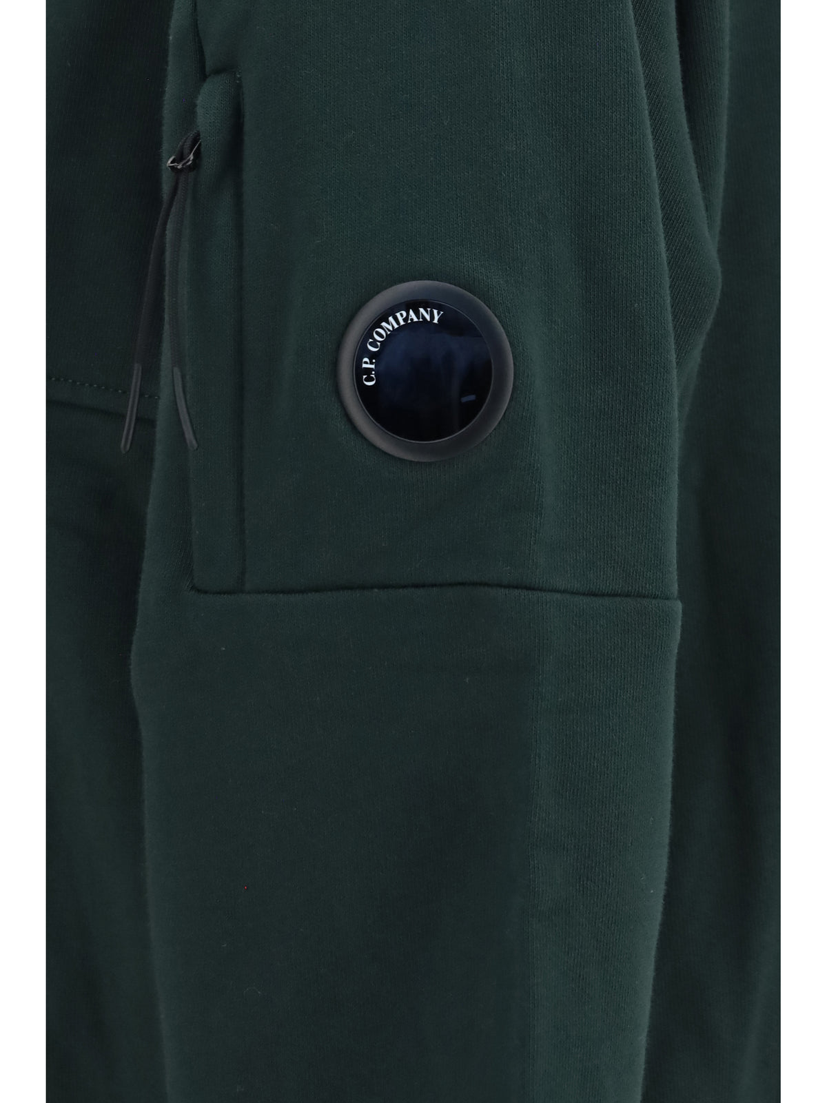 C.P. Company Diagonal-weave cotton fleece Hooded Sweatshirt - Ponderosa Pine