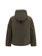 Stone Island Padded micro twill Jacket - Coal Grey