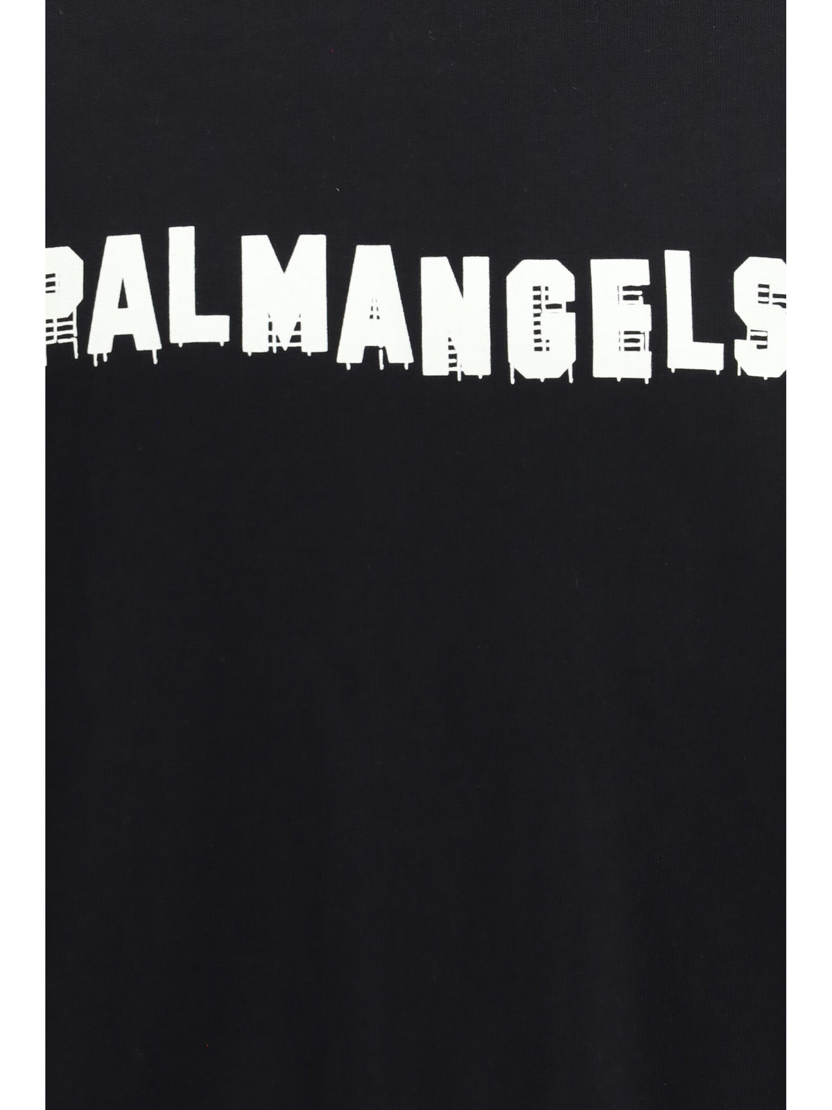 Palm Angels Palm Hills logo crewneck Sweatshirt - Black - Off White