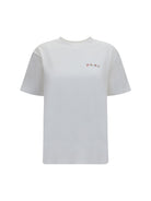 Off-White Arrow Flower T-shirt - White Hawthorn Rose