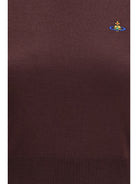 Vivienne Westwood Bea wool Top - Dark Mahogany