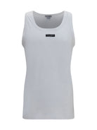 Dolce & Gabbana Marcello stretch-cotton Tank Top - White Ottico