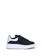 Alexander McQueen Leather Sneakers - Black