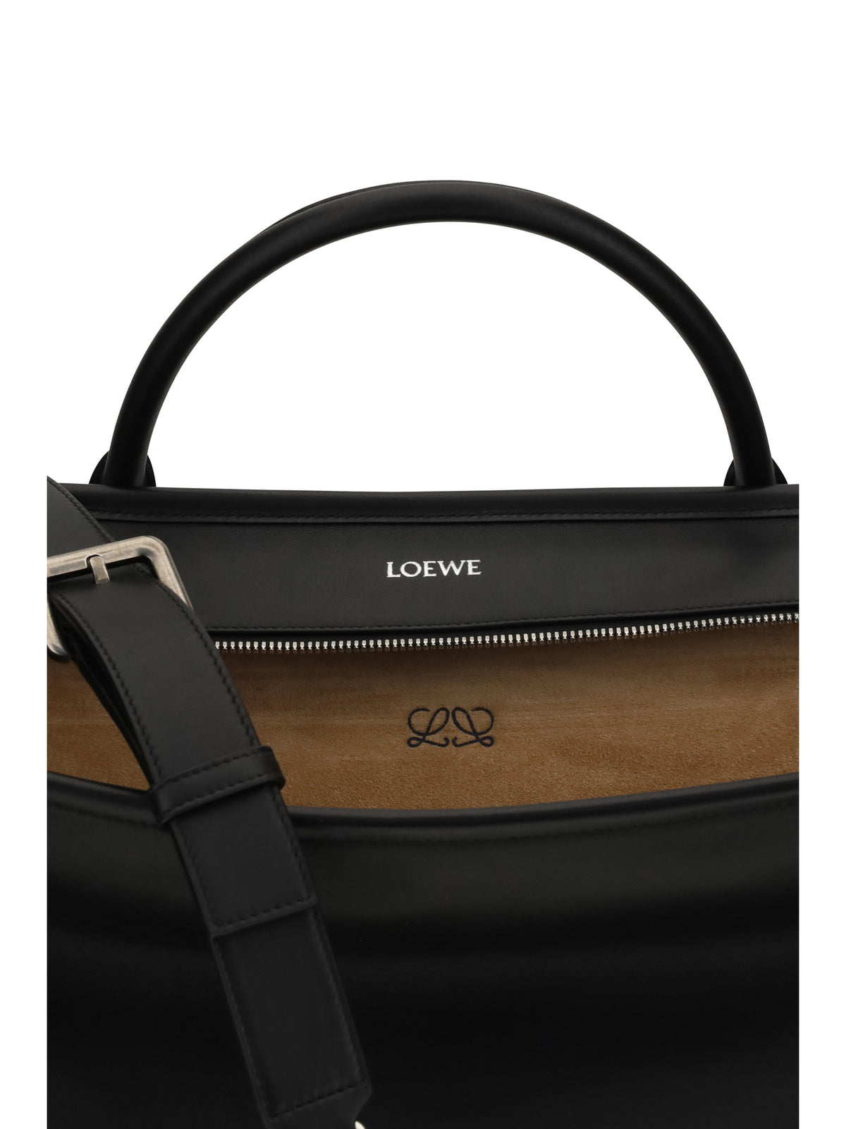 Loewe Amazona 180 XL calfskin Handbag - Black