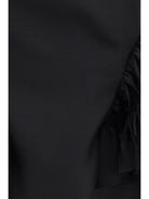 Dries Van Noten Ruffled peplum Top - Black