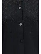 Gucci Long-sleeve crew-neck Cardigan - Black/Mix