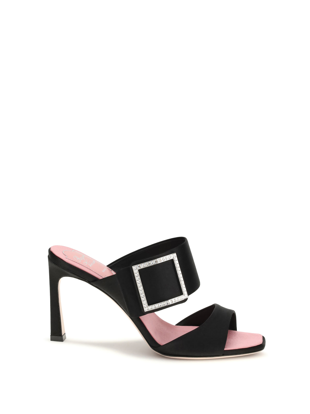 Roger Vivier Trompette Mules Sandals - Black