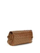 Bottega Veneta Intrecciato Shoulder Bag - Tannin-Gold