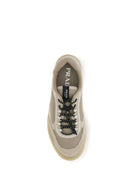 Prada Speedrock mesh and leather Sneakers - Deserto