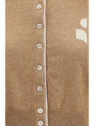 Marant Étoile Lona Cardigan - Camel/Light Grey