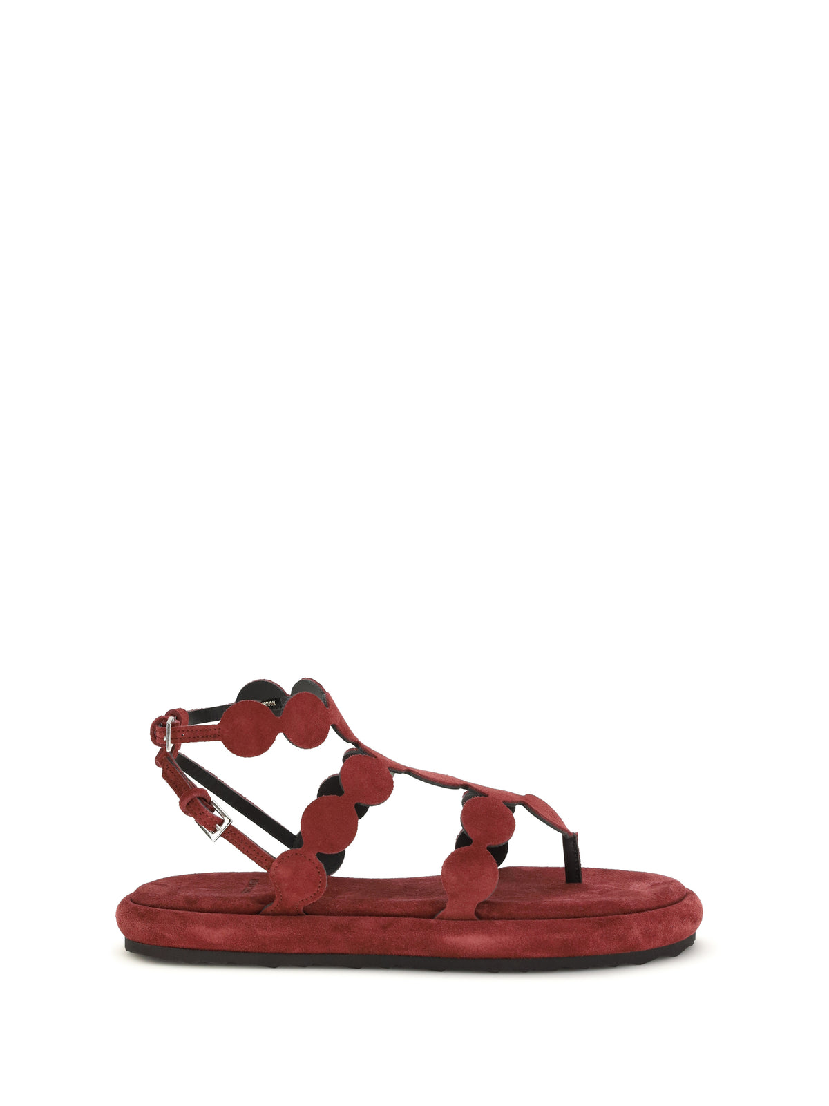 Pierre Hardy Suede Sandals - Suede Calf Carmine