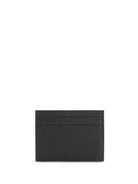 Dolce & Gabbana Logo-plate leather Card Holder - Black