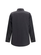 MM6 Maison Margiela Wool-blend Shirt - Anthracite/Black