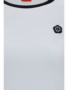 Kenzo Boke Flower 2.0 embroidered cotton T-shirt - White
