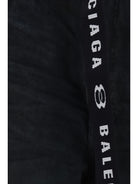 Balenciaga Belted Shorts - Dark Brown/Black