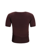 Vivienne Westwood Bea wool Top - Dark Mahogany