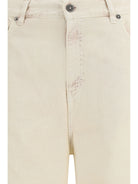 Golden Goose Wide-leg cotton denim Jeans - Yellow