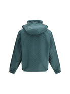 Gucci Reversible cotton ripstop Jacket - Petrolium