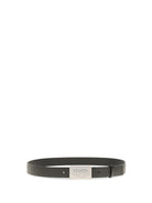 Fendi 1925 cuoio Romano leather Belt - Black