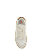 Veja V-82 leather Sneakers - Pure_Calcaire_Cognac