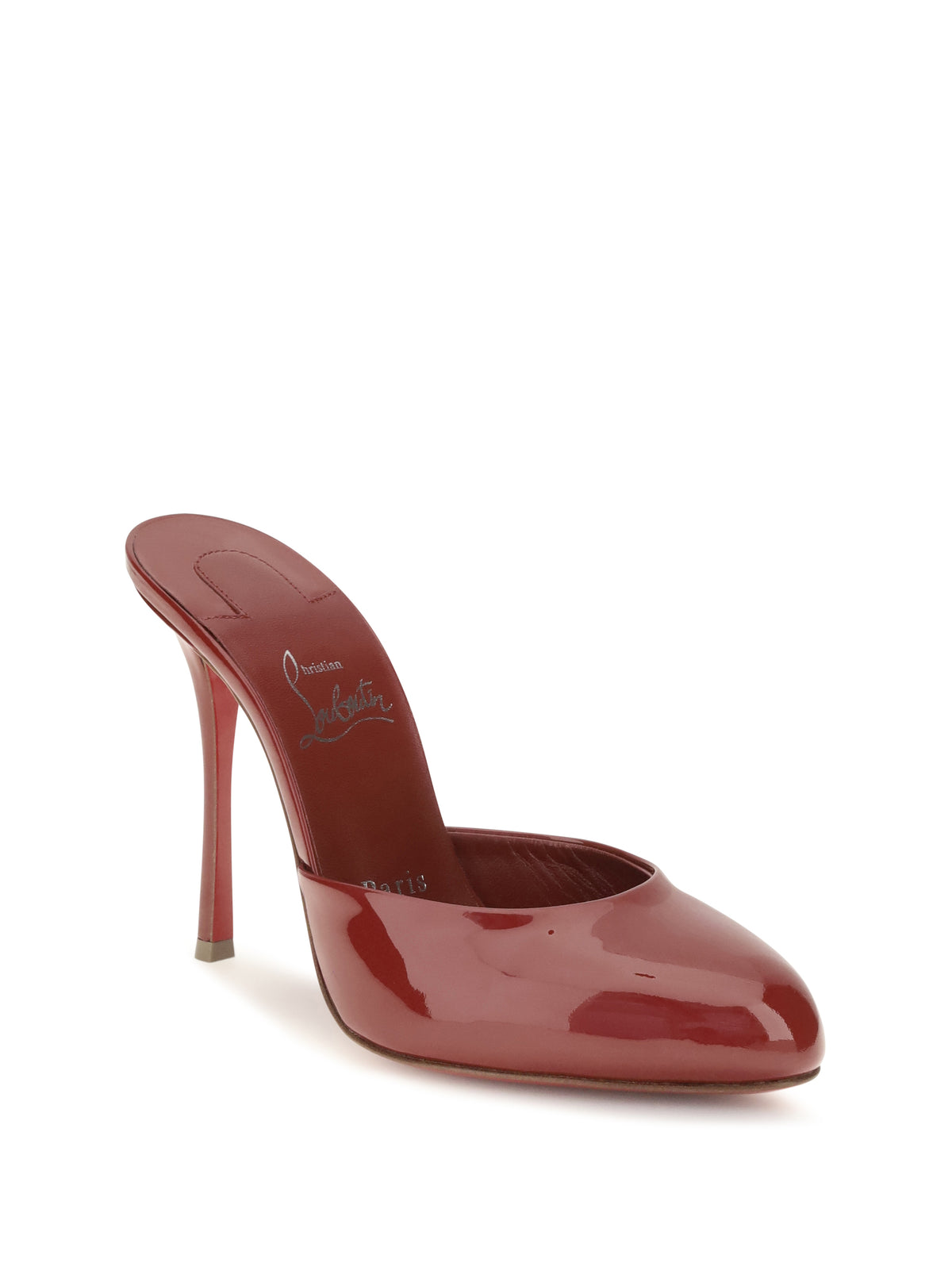 Christian Louboutin Dolly patent leather Mules - Empire/Lin Empire