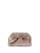 Themoirè Medium Bios Fur Potato Pouch - Caribou + Butter Cream