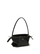 Loewe Whisker glazed calfskin Shoulder Bag - Black