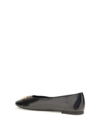 Tory Burch Charlie Ballerinas - Perfect Black / Gold