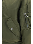 Dsquared2 '80s Nylon Bomber Jacket - Oak Green