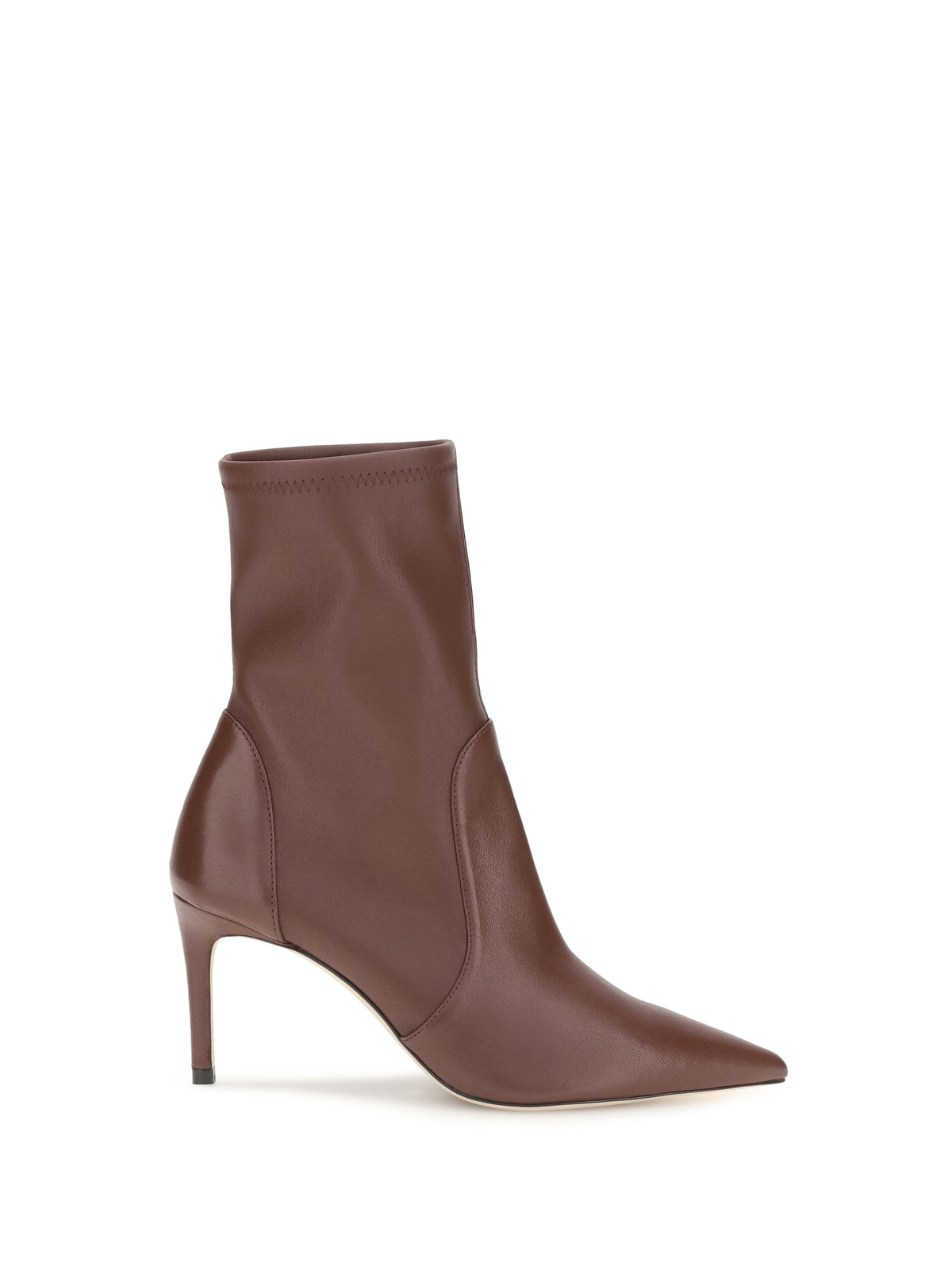 Stuart Weitzman Power Ankle Boots - Brownstone