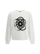 Kenzo Boke Flower 2.0 cotton Sweatshirt - Off White