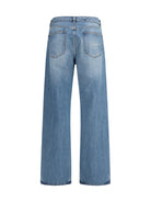 Jacquemus Wide-leg Jeans - Blue/Tabac