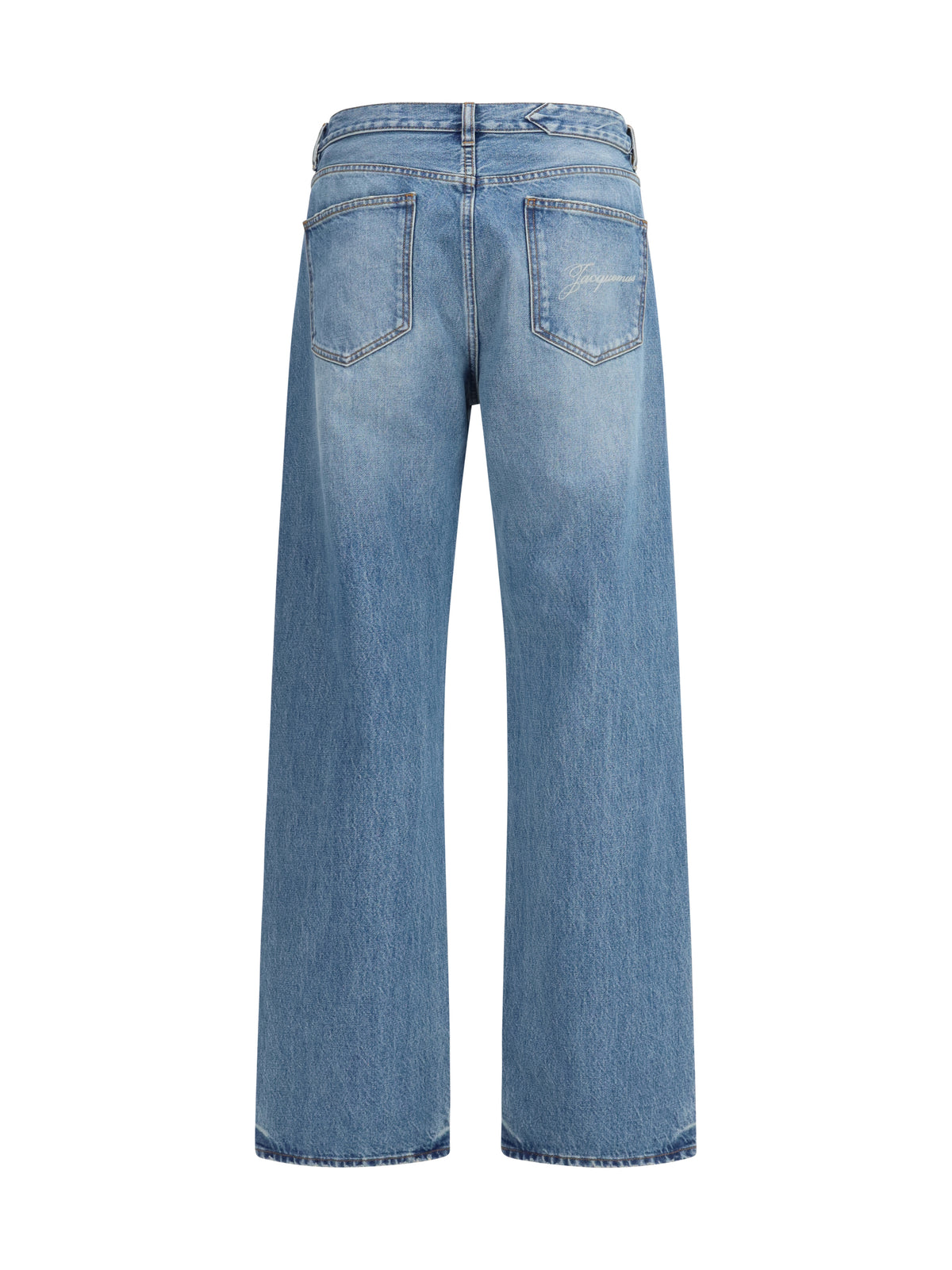 Jacquemus Wide-leg Jeans - Blue/Tabac