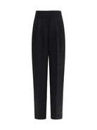 Max Mara Studio Mstsumero Pants in linen batavia - Black
