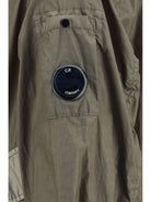 C.P. Company Bi-TM Mixed Lens bomber Jacket - Gunmetal