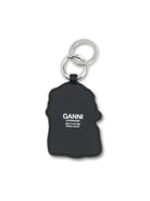Ganni Poodle Key Ring - Black