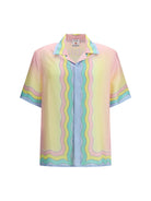 Casablanca All-over monogram jacquard pattern polo Shirt - For The Love Of Dance