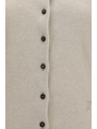 Jacquemus Tempo wool-cashmere Cardigan - Light Beige