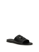Dolce & Gabbana Embossed logo Sandals - Black