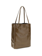 Phoebe Philo Paper Tote Bag - Olive Silver