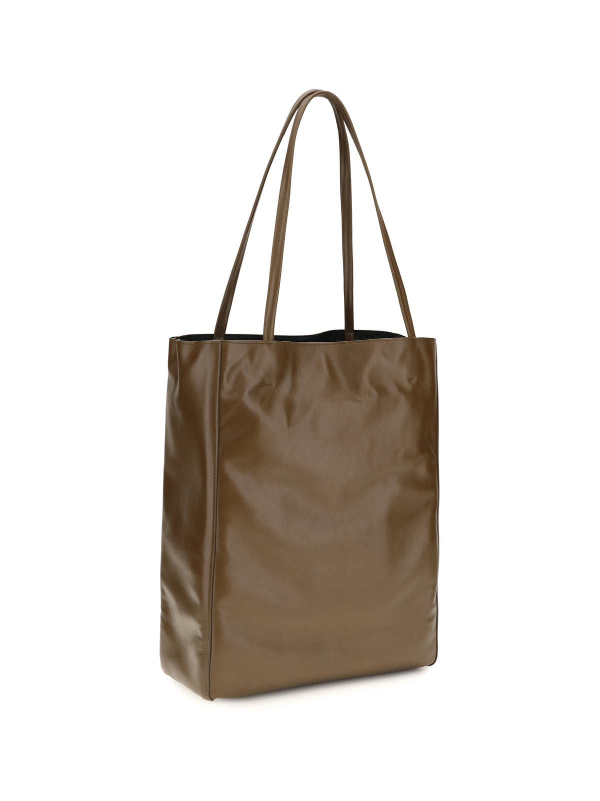 Phoebe Philo Paper Tote Bag - Olive Silver