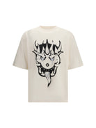 Y-3 Chito Graphic Print T-shirt - Chalk White