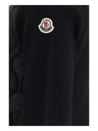 Moncler Cotton padded Cardigan - Black
