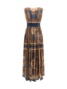 Zimmermann Mahon long Dress - Dark Blue Paisley