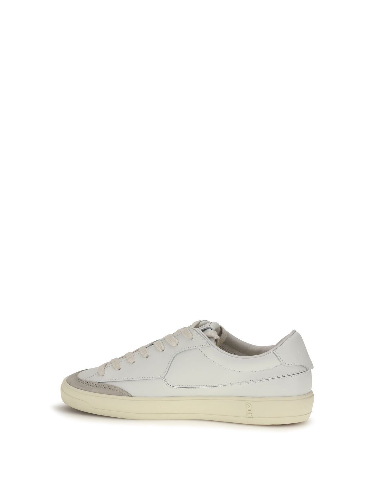 Autry Windscape Low leather Sneakers - White/White